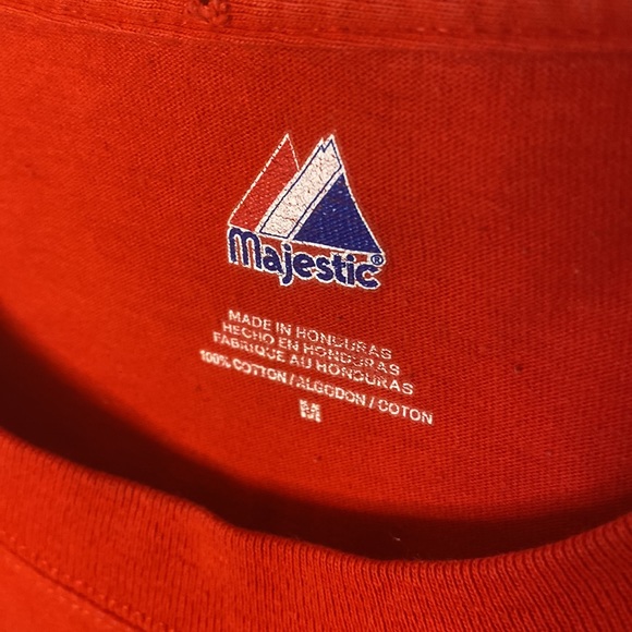 Medium, red, Angels MLB baseball Guerrero #27 shirt. - Picture 5 of 5